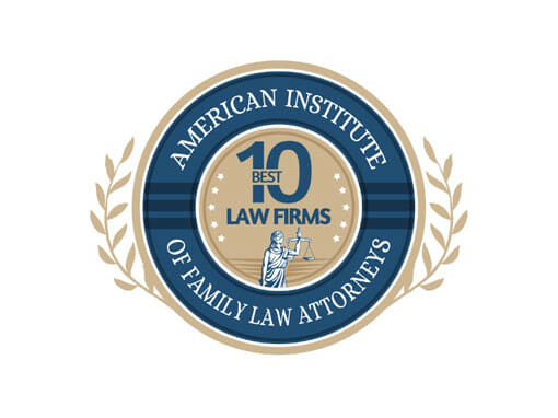 American Institute of Family Law Attorneys 10 Best Law Firms Priest Law Firm Recipient