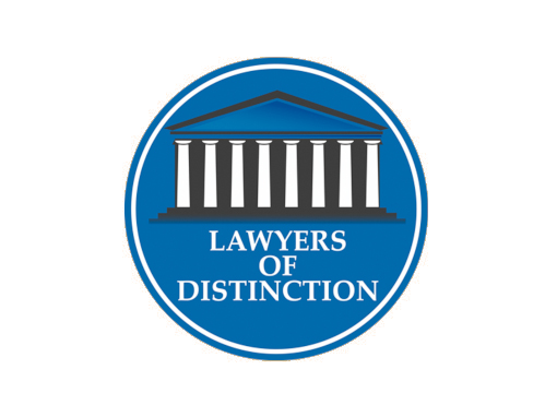 Lawyers of Distinction Priest Law Firm Recipient